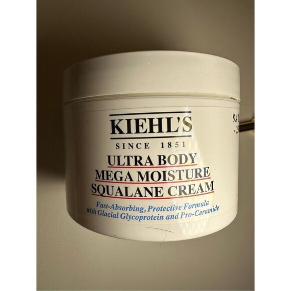 Kiehl's Since 1851 Ultra Body Mega Moisture Squalane Cream 250ml/8.4oz - Picture 1 of 4